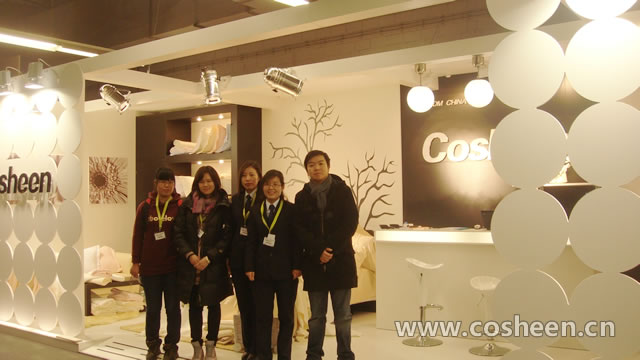 可欣家紡法蘭克福展示國際化創(chuàng)意